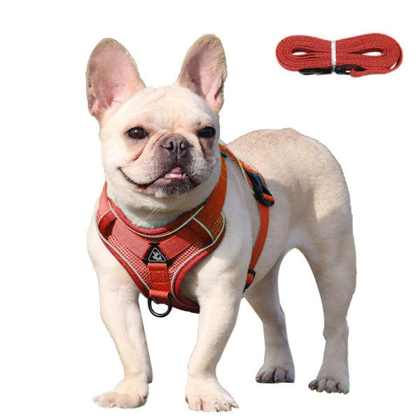 No Pull Reflective Dog Harness with Leash