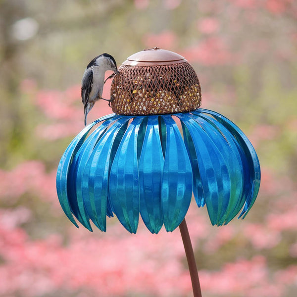 Coneflower Petal Shape Garden Bird Feeder