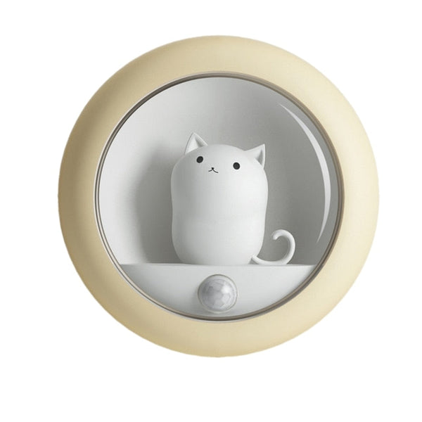 Motion Sensor Cat Night Light