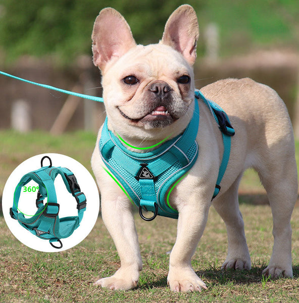 No Pull Reflective Dog Harness with Leash