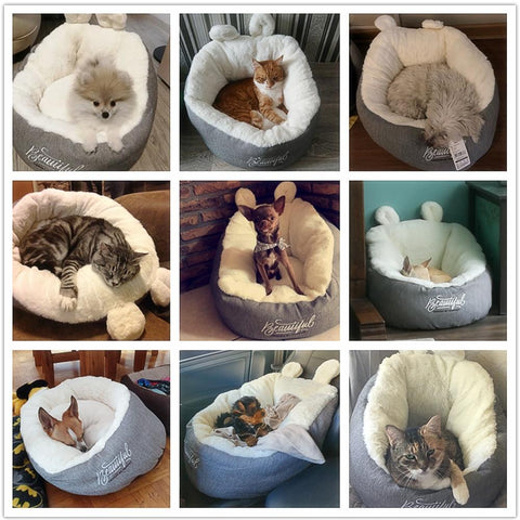 Cozy Pet Bed for Cat and Dog