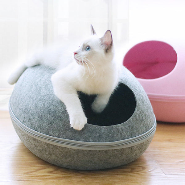 Felt Cat Bed Cave