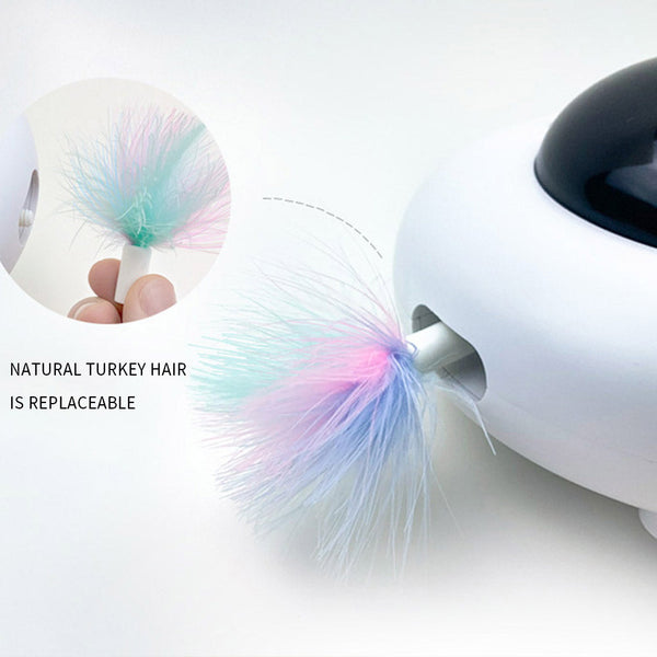 Spinning UFO Interactive Cat Toy