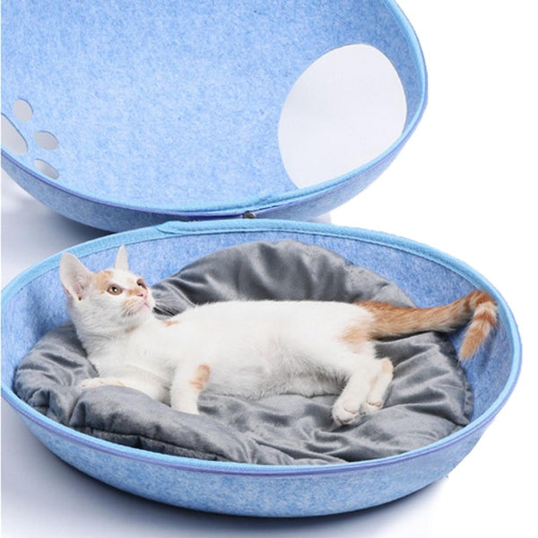 Felt Cat Bed Cave