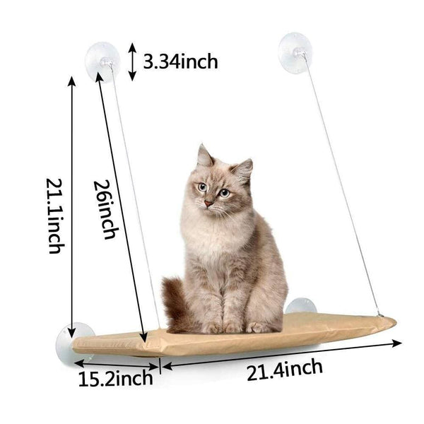 Window Mounted Cat Bed - Cat Hammock