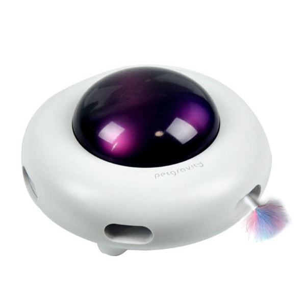 Spinning UFO Interactive Cat Toy