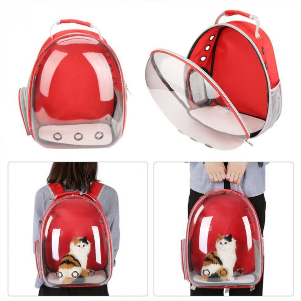 Full Transparent Capsule Cat Bag